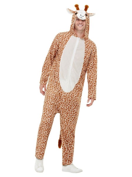 Vrolijk giraf pluche kostuum unisex 3