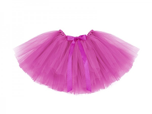 Nice tutu pink with a dotted bow