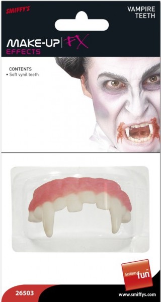 Scary vampire teeth