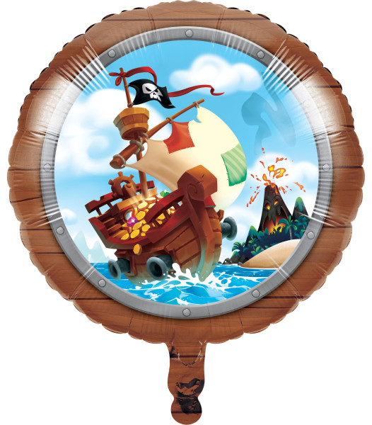 Pirate crew folieballong 46cm