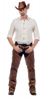 Preview: Western cowboy shirt cream deluxe