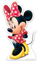 Minnie Mouse kartonnen standaard 89cm