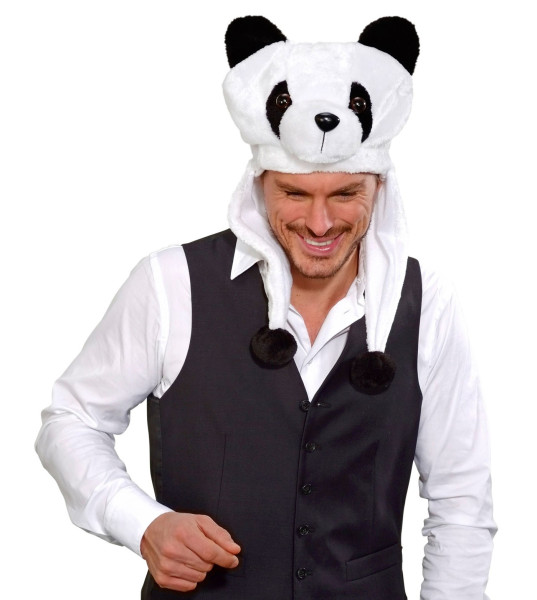 Pluszowa czapka Panda
