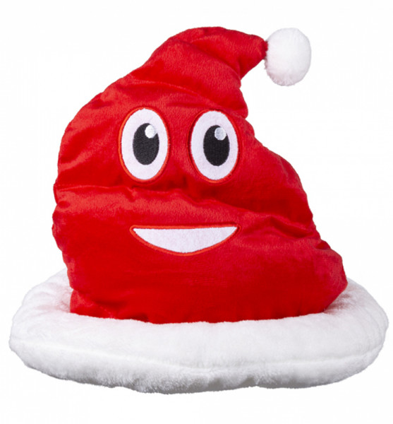Santa hat shit pile