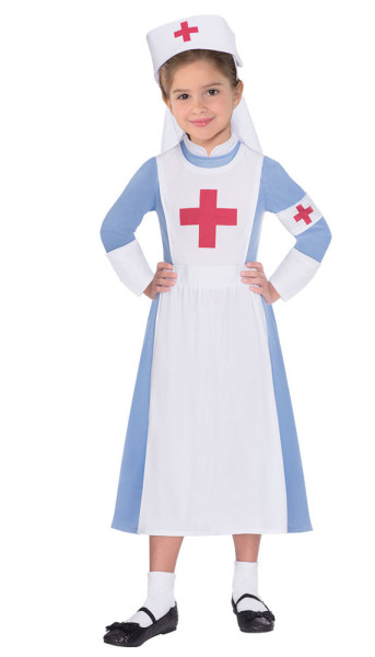 Vintage sjuksköterska flicka kostym