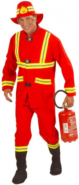 Disfraz de bombero Torben para hombre