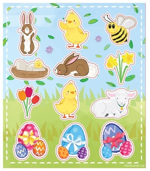Easter sticker for children 11.5cm