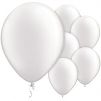 100 witte ballonnen Passion 28cm