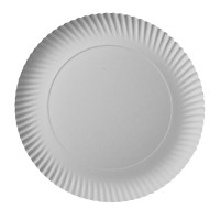Preview: 100 depth FSC plate Scarlatti white 29cm