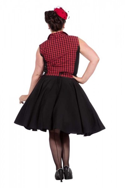 Checkered rockyabilly dress Kathi 4