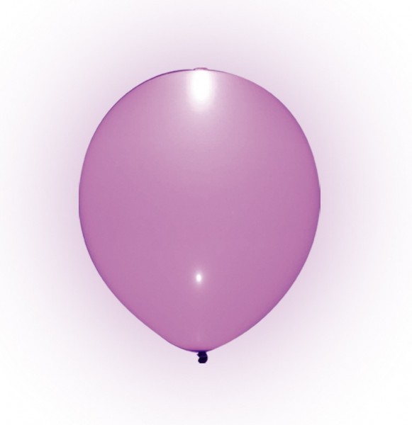 5 świecących, różowych balonów LED Partynight 23cm 3