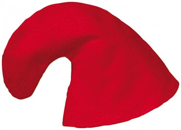 Klasyczny czerwony karzełkowy kapelusz