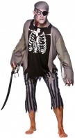 Vista previa: Disfraz de zombie pirata no muerto