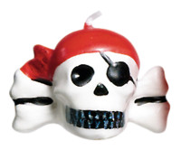 Preview: Pirate Party Cake Candles Horror The Sea 6 pieces