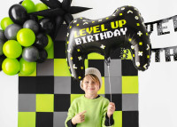 Vorschau: Folienballon Level Up Birthday 75cm
