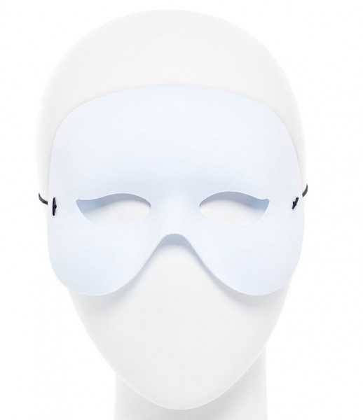 Klassische weiße Augenmaske