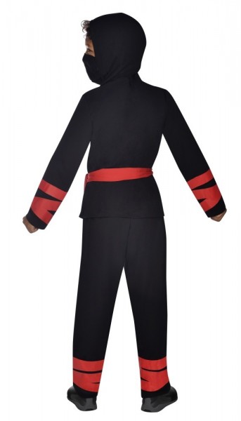 Ninja Kids Costume Black