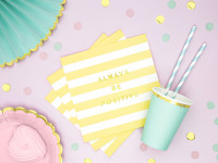 Preview: 6 Candy Party paper cups mint 220ml