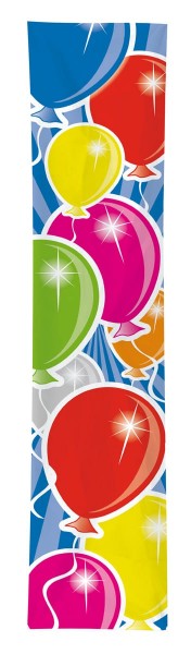 Banner de cumpleaños espectacular colorido de 3 mx 60 cm