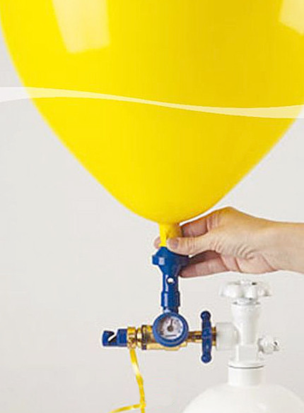 Helium filling valve 60/40 helium / air