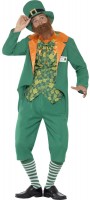Oversigt: Cruc kløver leprechaun kostume med syet på røv