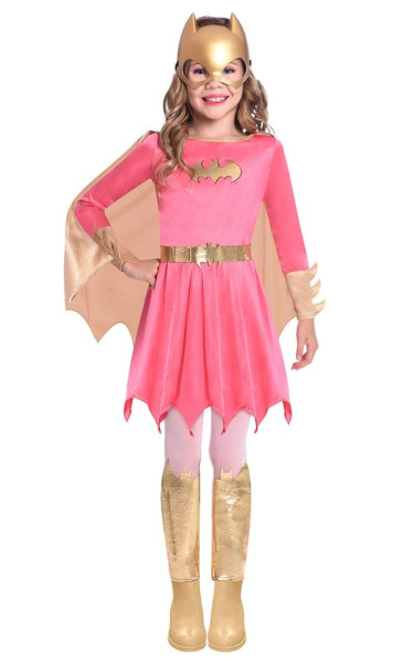 Pink Batgirl Kostüm für Mädchen