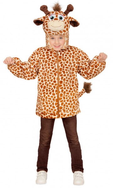 Chaqueta de felpa Gerda Giraffe para niño