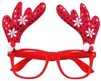 Vista previa: Gafas de renos navideños