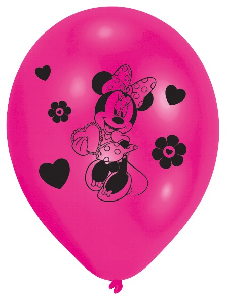 10 Minnie Mouse Zauberhafte Welt Ballons 2