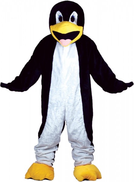 Disfraz de mascota pingüino Deluxe