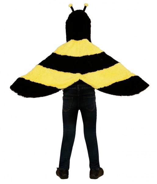 Capa de abeja amarilla para niño 3