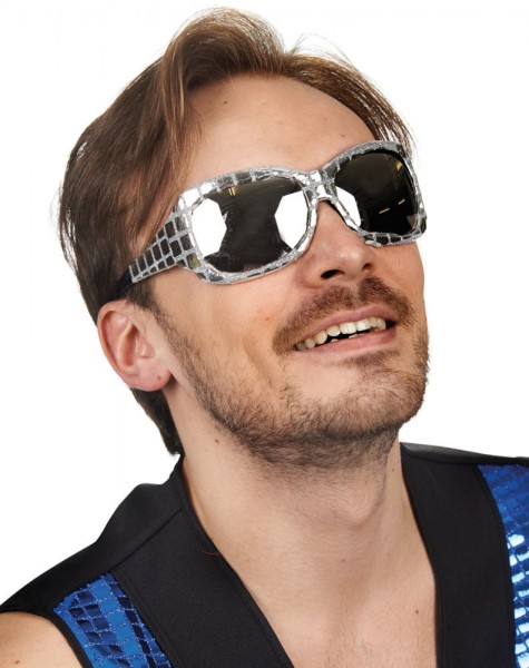 Disco Fever Party glasses silver