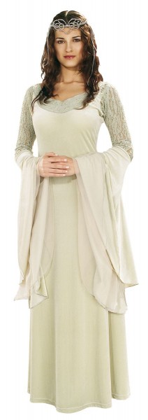 Vestido Noble Queen Arwen con tiara