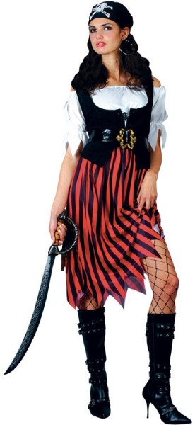 Kostium panny młodej piratki Bianca damski