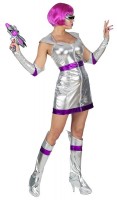 Preview: Silver Space Lady ladies costume