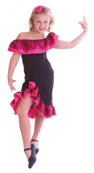 Flamenco Lady Lucia barndräkt
