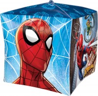Globo en forma de cubo Spider-Man 38cm