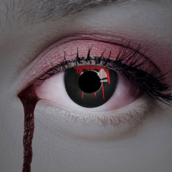 Annual contact lens blood drop 2