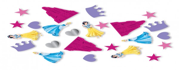 Magical Disney Princesses scattered decoration