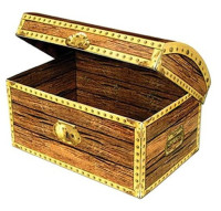 Vorschau: Piratenschatz Kiste 20cm