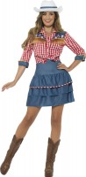 Preview: Wild western girl ladies costume