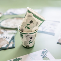 Preview: 8 paper cups Sweet Koala 250ml
