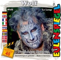 Oversigt: Wolf make-up sæt 4 farver