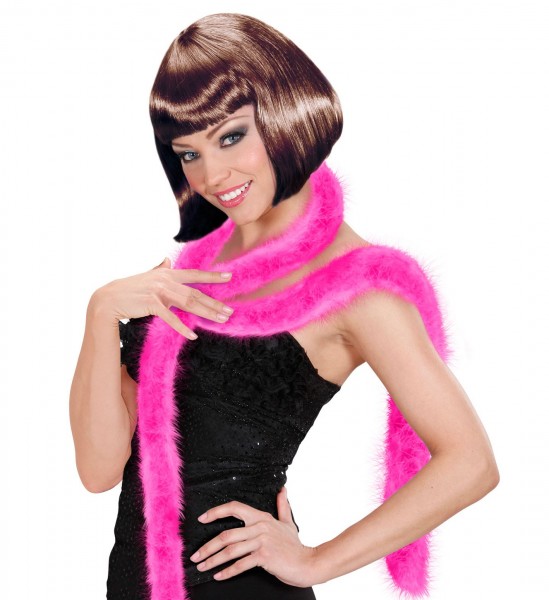 Pink feather boa 2m