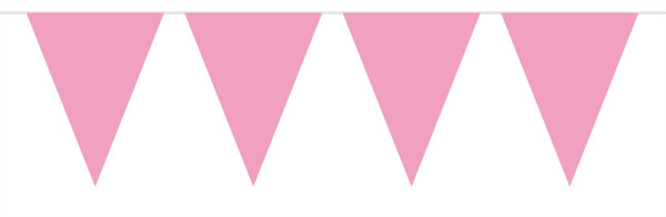 Pennant chain simple pink 10m