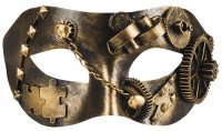 Copper gold steampunk eye mask