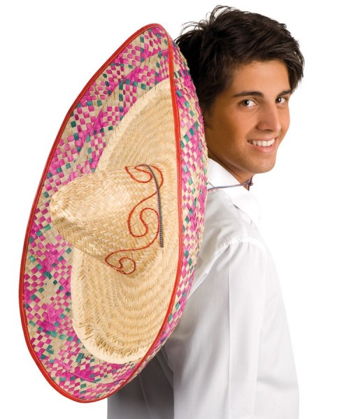 Chapeau El Sombrero En Rose 70cm