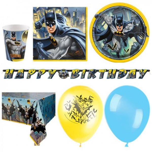 Paquete Deluxe Batman Power Party