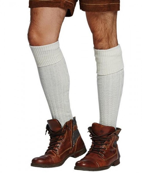 Calcetines tradicionales clásicos para hombres.