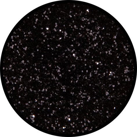 Night black Eulenspiegel scatter glitter